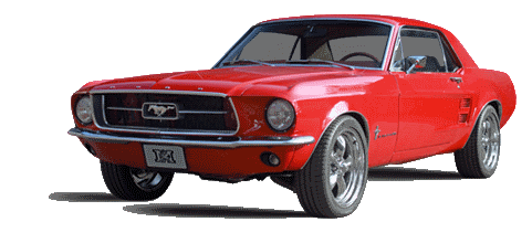 Ford Mustang 67 coupe